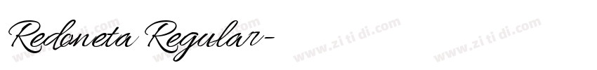 Redoneta Regular字体转换 Redoneta Regular字体转换
